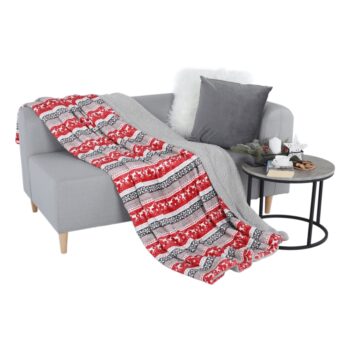 Predstavujeme vám obojstrannú baránkovú deku Renife s rozmermi 150x200 cm v elegantnej kombinácii sivej a bielej farby s moderným vzorom. Táto deka je ideálnym doplnkom do vášho interiéru, ktorý nielenže zútulní vašu spálňu, ale aj poskytne príjemné teplo počas chladných večerov.