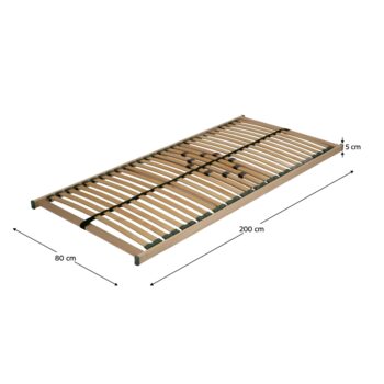 Predstavujeme vám lamelový rošt Rio 5V s rozmermi 80x200 cm v prírodnom prevedení, ktorý je ideálnym doplnkom pre vašu spálňu. Tento kvalitný rošt od značky KONDELA je vyrobený z masívneho brezového dreva, čo zaručuje jeho pevnosť a dlhú životnosť. Vďaka svojej svetlej farbe sa…