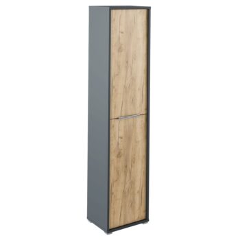 Pracovňu RIOMA NEW možno zakúpiť ako zostavu, ktorú tvorí (ŠxHxV): šatníková skriňa (75x38x217,8 cm), policová skriňa (50x38x182,6 cm), policová skriňa (75x38x182,6 cm), policová skriňa (50x38x217,8 cm), písací stôl (160x80x76 cm), písací stôl (100x80x76 cm), kontajner na kolieskach (43x48x66,7 cm)…