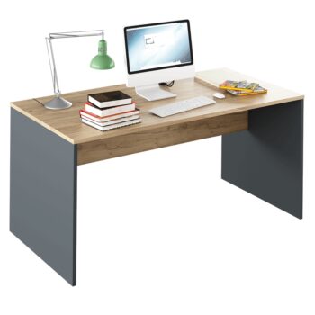 Pracovňu RIOMA NEW možno zakúpiť ako zostavu, ktorú tvorí (ŠxHxV): šatníková skriňa (75x38x217,8 cm), policová skriňa (50x38x182,6 cm), policová skriňa (75x38x182,6 cm), policová skriňa (50x38x217,8 cm), písací stôl (160x80x76 cm), písací stôl (100x80x76 cm), kontajner na kolieskach (43x48x66,7 cm)…