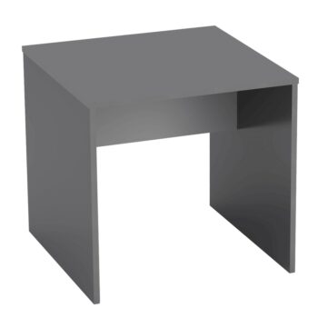 S písacím stolom RIOMA NEW TYP 17 Vám pôjde práca od ruky. Jeho rozmery sú (ŠxHxV): 80x80x76 cm a stane sa akurátnym a nenápadným pomocníkom. Zhotovený je z kvalitnej laminovanej DTD (drevotriesková doska) o hrúbke korpusu 16 a 22 mm, v nadčasovom farebnom prevedení grafit / biela. Stôl je dodávaný…
