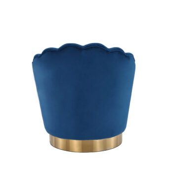 Predstavujeme vám dizajnové otočné kreslo Rolio v elegantnej modrej farbe Velvet so zlatými detailmi, ktoré je ideálnym doplnkom pre váš interiér. Toto kreslo od značky KONDELA kombinuje moderný vzhľad s klasickým štýlom, čím prináša do vašej obývačky alebo kancelárie nádych luxusu a pohodlia.