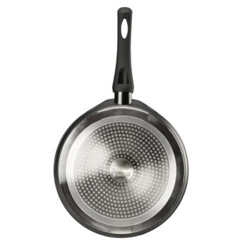 Panvica na palacinky s nepriľnavým povrchom ROYAL 26 cm je vyrobená z kvalitného kovaného hliníka, ktorý je veľmi odolný a trvanlivý. Vnútro panvice je potiahnuté nepriľnavou vrstvou Dyflon, takže sa jedlo na nej nepripáli a je tiež odolná voči poškriabaniu. Má hrubé indukčné dno, ktoré je…
