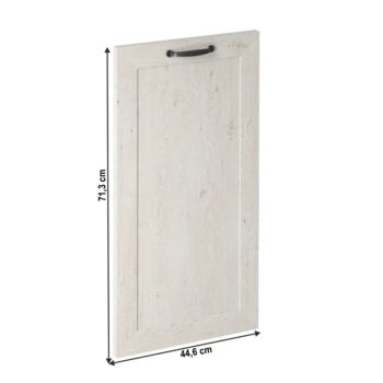 Dvierka umývačky ROYAL 44,6x71,3 cm sú veľké dvierka na umývačku so šírkou 45 cm. Systém Royal je elegantná sektorová kuchynská zostava vyrobená v anglickom štýle, ktorú si môžete vyskladať podľa Vašich potrieb a predstáv. K zostave dolných kuchynských skriniek je potrebné dokúpiť pracovnú dosku…