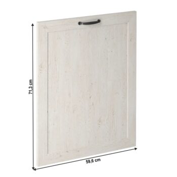 Dvierka umývačky ROYAL 59,6x71,3 cm sú malé dvierka na umývačku so šírkou 60 cm. Systém Royal je elegantná sektorová kuchynská zostava vyrobená v anglickom štýle, ktorú si môžete vyskladať podľa Vašich potrieb a predstáv. K zostave dolných kuchynských skriniek je potrebné dokúpiť pracovnú dosku…