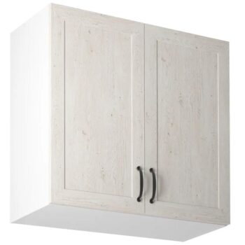Horná kuchynská skrinka ROYAL G80 je dvojdverová skrinka, ktorú možno kombinovať s ostatnými prvkami z modelovej rady Royal. Rozmery skrinky sú (ŠxHxV): 80x32x72 cm. Systém Royal je elegantná sektorová kuchynská zostava vyrobená v anglickom štýle, ktorú si môžete vyskladať podľa Vašich potrieb…