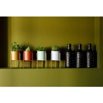 Predstavujeme vám elegantný kovový kvetináč Rozel, ktorý prichádza v balení po dvoch kusoch a je dostupný v atraktívnej kombinácii červenej a žltej farby. Tento moderný kvetináč je ideálnym doplnkom pre váš interiér, kde dodá šmrnc a štýl každému priestoru.