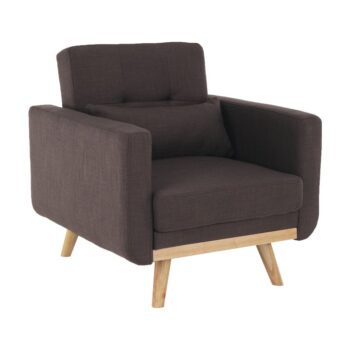 Oddýchnite si v štýlovom rozkladacom kresle ARKADIA a zaborte sa do jeho pohodlného náručia. Rozmery kresla sú (ŠxHxV): 79x86x85 cm. Výška sedu v kresle je 44 cm a hĺbka sedu je 58 cm. Využite možnosť rozloženia a doprajte si relax pri sledovaní obľúbeného filmu či seriálu. Dĺžka kresla po…