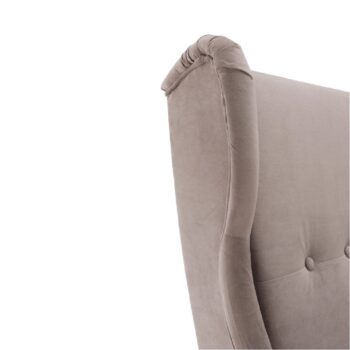 Kreslo Rufino 3 New v elegantnej béžovosivej farbe s bukovými detailmi je ideálnym doplnkom pre váš interiér. Toto klasické kreslo od značky KONDELA ponúka nielen pohodlie, ale aj moderný vzhľad, ktorý sa hodí do rôznych štýlov zariadenia.