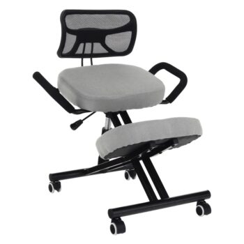 Máte po krk nudného sedenia za počítačom? V takom prípade Vám prinášame ergonomickú kľakačku na kolieskach RUFUS. Rozmery kľakačky sú (ŠxHxV): 68x61x78-90 cm. Výška sedu je nastaviteľná v rozpätí 45-55 cm. Hĺbka sedu je 36 cm a šírka sedu je 44 cm. Šírka chrbtovej opierky je 38 cm…