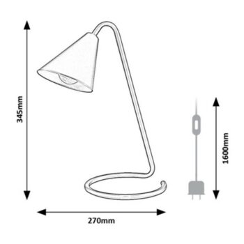 Rabalux 3089 stolná lampa