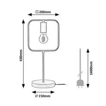 Rabalux 3219 stolná lampa