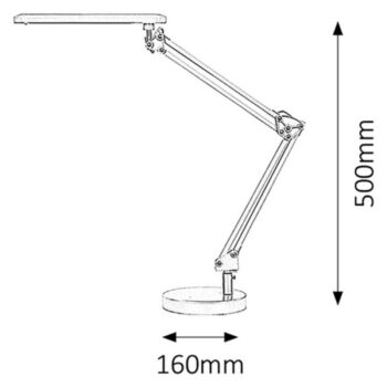 Rabalux 4407 stolná LED lampa Colin