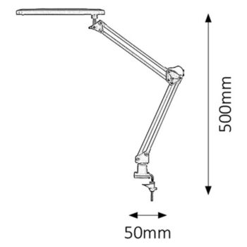 Rabalux 4419 stolná LED lampa Raul