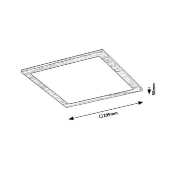 Rabalux 6907 stropný LED panel