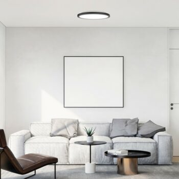 Rabalux 71096 stropné Slim LED svietidlo Gonzalo 24 W, čierna