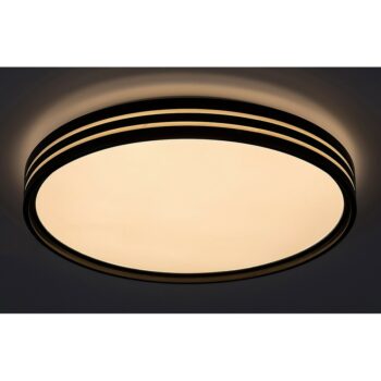 Rabalux 71118 stropné LED svietidlo Epora, 25 W, čierna