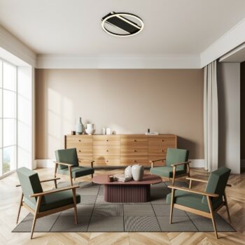 Rabalux 71369 dizajnové stropné LED svietidlo s kryštálmi Kerstin, 24W, 1680lm, IP20