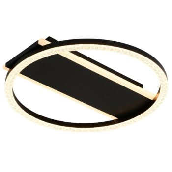 Rabalux 71369 dizajnové stropné LED svietidlo s kryštálmi Kerstin, 24W, 1680lm, IP20