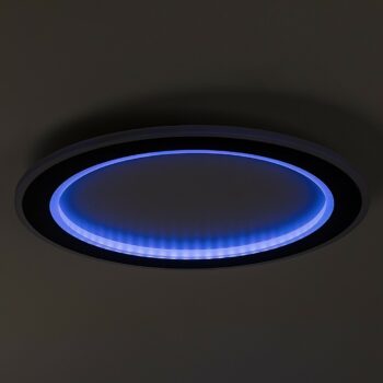Rabalux 71406 funkčné stropné LED svietidlo Golwen, 22W, 1550 lm, stmievateľné