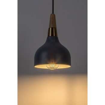 Rabalux 72135 moderný závesný luster Drusilla, sivá, E27, 1x max. 40W