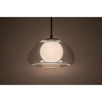 Rabalux 72274 moderný závesný luster Elowen, číra, G9, 1x max. 5W