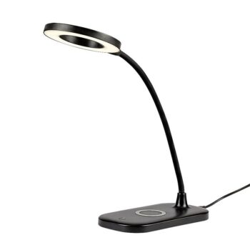 Rabalux 74013 stolná LED lampa Harding, 5 W, čierna