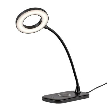 Rabalux 74013 stolná LED lampa Harding, 5 W, čierna
