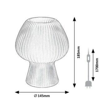 Rabalux 74023 stolná lampa Vinelle
