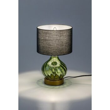 Rabalux 74033 dekoratívna stolná lampa Pirelo, E14, 1x max. 25W, fľaškovo zelená