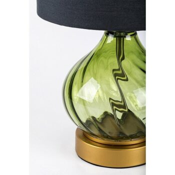 Rabalux 74033 dekoratívna stolná lampa Pirelo, E14, 1x max. 25W, fľaškovo zelená