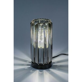 Rabalux 74206 stolná kovová lampa Veness, dymová
