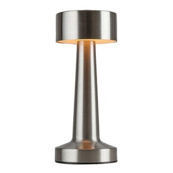 Rabalux 74208 stolná LED lampa Senan, strieborná