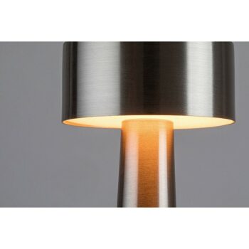 Rabalux 74208 stolná LED lampa Senan, strieborná