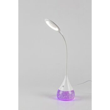 Rabalux 74248 funkčná a dekoratívna stolná LED lampa s glitrami Vivter, 4W, 2200lm, IP20