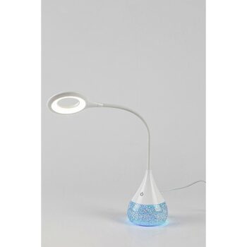 Rabalux 74248 funkčná a dekoratívna stolná LED lampa s glitrami Vivter, 4W, 2200lm, IP20