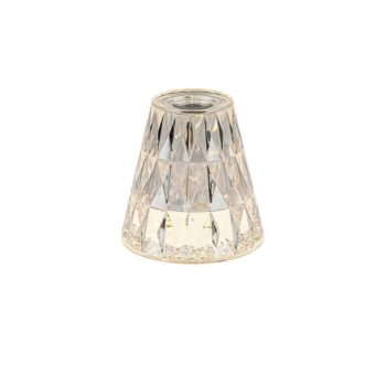 Rabalux 76004 stolná LED lampa Siggy, priehľadná