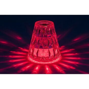Rabalux 76004 stolná LED lampa Siggy, priehľadná