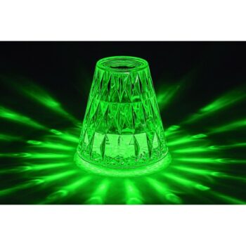 Rabalux 76004 stolná LED lampa Siggy, priehľadná