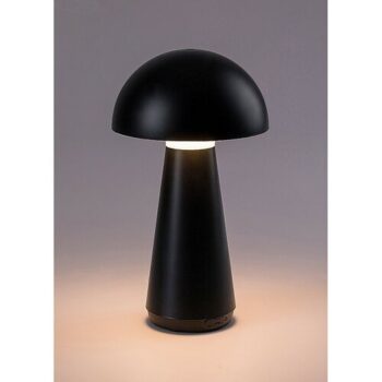 Rabalux 76007 stolná LED lampa Ishtar, 3 W, čierna