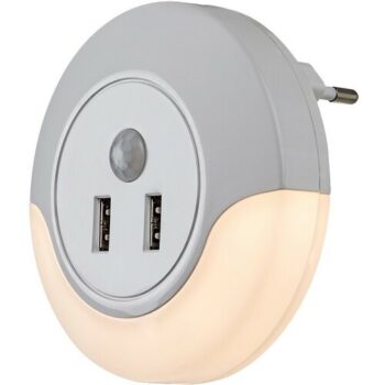 Rabalux 76012 LED svietidlo do zásuvky Dembo, biela