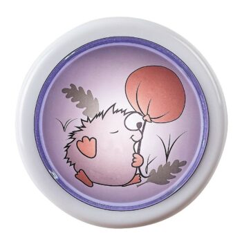 Rabalux 76072 detské push light nočné osvetlenie Hedgy - ježko a balón, 0,3W, 5lm, 6000K, pr. 10 cm