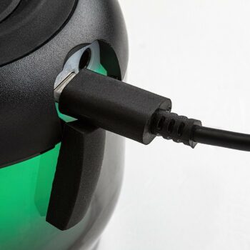 Rabalux 76110 stolná LED lampa s reproduktorom Radelia, RGB, bluetooth, 3W, IP20
