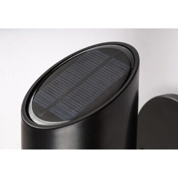 Rabalux 77030 solárne nástenné LED svetlo s RGB a PIR Lutto