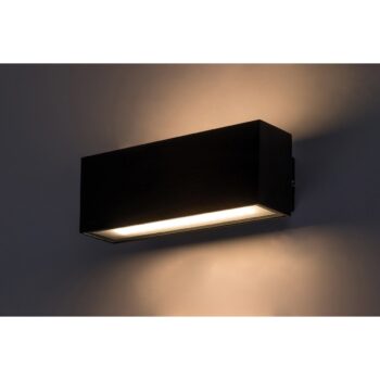 Rabalux 77075 vonkajšie nástenné LED svietidlo Mataro 10 W, čierna