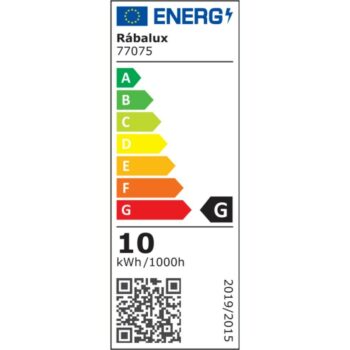 Rabalux 77075 vonkajšie nástenné LED svietidlo Mataro 10 W, čierna