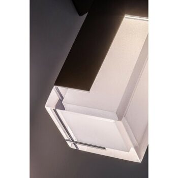 Rabalux 77127 vonkajšie nástenné LED svietidlo Darwas, 12 W, 12 W
