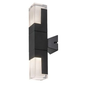Rabalux 77127 vonkajšie nástenné LED svietidlo Darwas, 12 W, 12 W