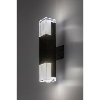 Rabalux 77127 vonkajšie nástenné LED svietidlo Darwas, 12 W, 12 W