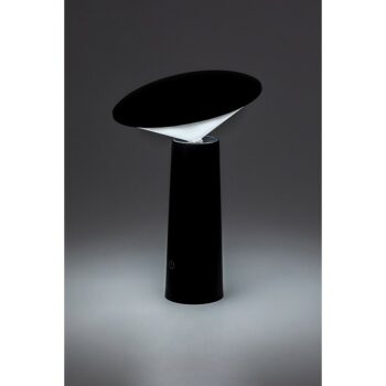 Rabalux 77147 stolná funkčná LED lampička Poperro, 3W, IP20, čierna